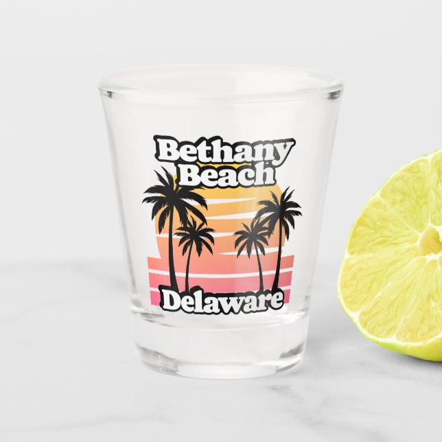 Bethany Beach Delaware Schnapsglas (Vorderseite)
