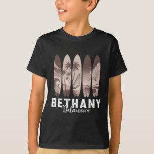 Bethany Beach Delaware Surfbrett Männer Frauen Sur T-Shirt