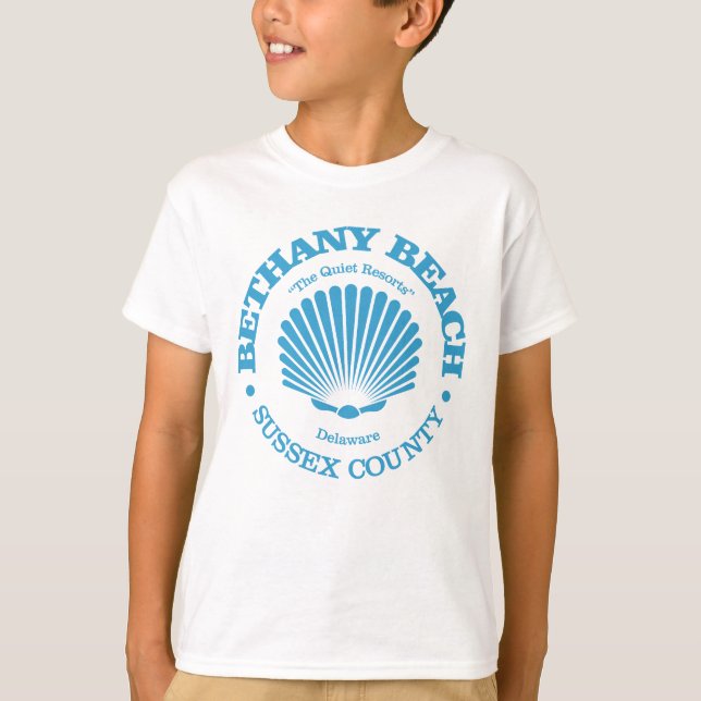 Bethany Beach (Muschel) T-Shirt (Vorderseite)