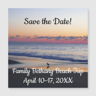 Bethany Beach Sunrise I Magnetkarte