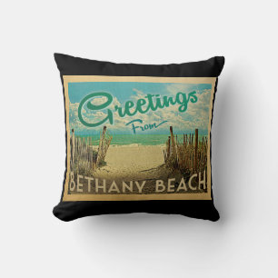 Bethany Beach Vintage Travel Kissen