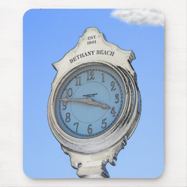 Bethany Clock-Mauspad Mousepad (Vorne)