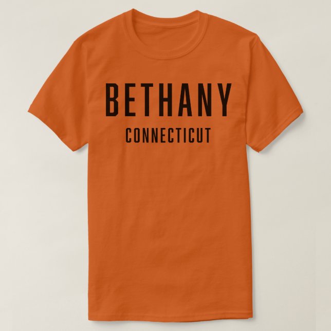 Bethany Connecticut TShirt (Design vorne)
