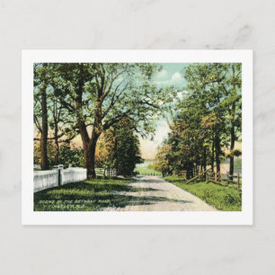 Bethany Rd., Hazlet, NJ Vintage Postkarte