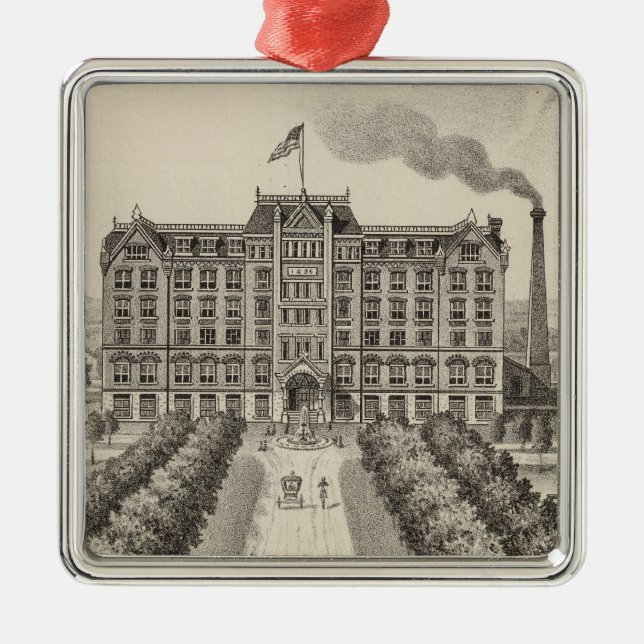 Bethany Uni, Lindsborg, Kansas Ornament Aus Metall (Vorne)