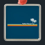 Bethel Beach Virginia Ornament Aus Metall<br><div class="desc">Bethel Beach Virginia ist ein sandiger,  südlicher Zeigefinger,  der die östliche Seite des Winterhafens von der Chesapeake Bay trennt.</div>