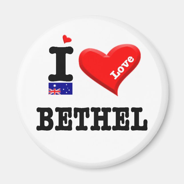 BETHEL - I-Liebe Magnet (Vorne)