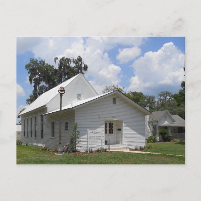 Bethel Primitive Baptist Dade City FL Postkarte (Vorderseite)