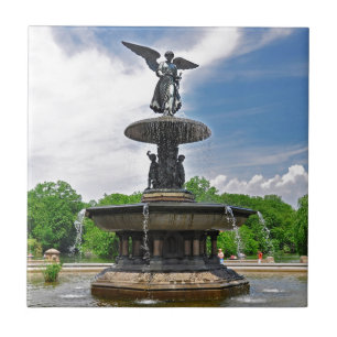 Bethesda "Engel des Wassers" Central Park, NYC Fliese