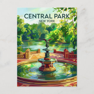 Bethesda-Terrasse USA Postkarte