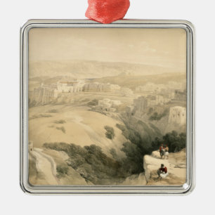 Bethlehem am 6. April 1839 überziehen 85 von Silbernes Ornament