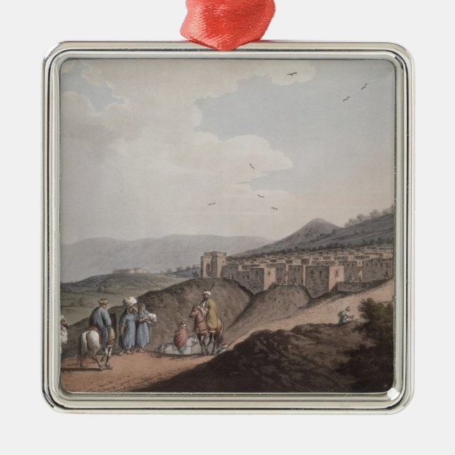 Bethlehem in Palästina, Ansicht des Hauptteils Ornament Aus Metall (Vorne)