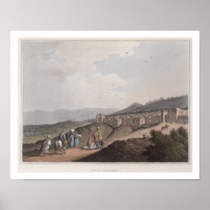 Bethlehem in Palästina, Blick auf den Hauptteil Poster