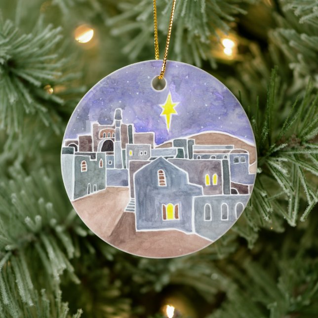 Bethlehem Keramik Jesse Tree Ornament (Baum)