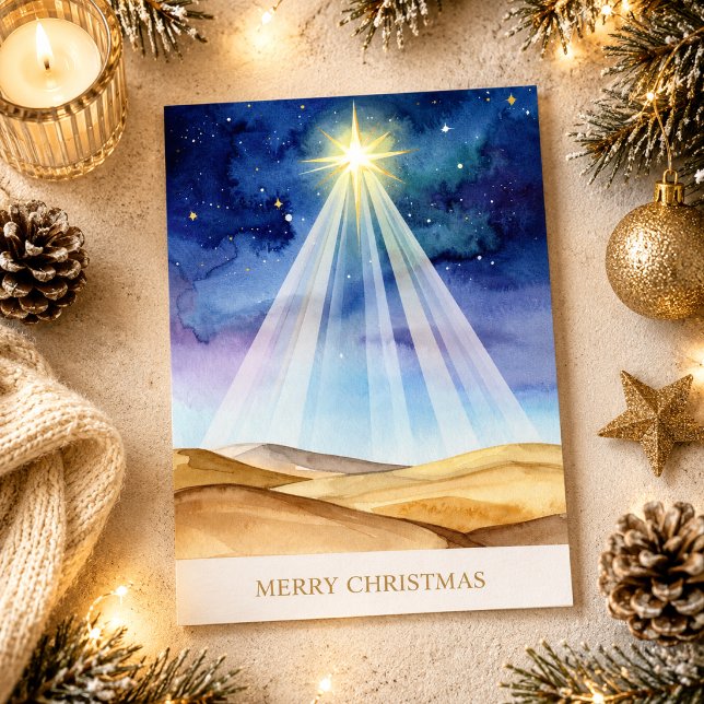Bethlehem Nachthimmel Stern Frohe Weihnachten Urla (Von Creator hochgeladen)