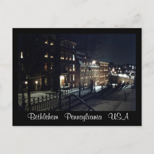 Bethlehem Pa USA 21 Postkarte