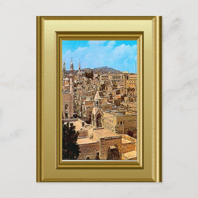 Bethlehem Postkarte (Vorderseite)