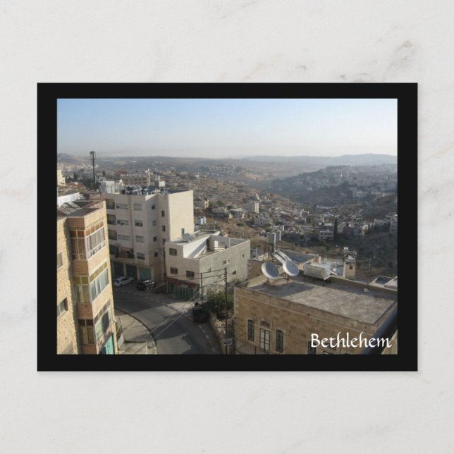 Bethlehem Postkarte (Vorderseite)