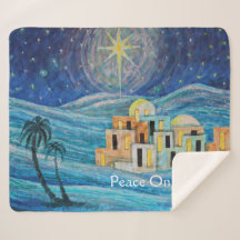 Bethlehem Star "Weltfrieden" Blanket