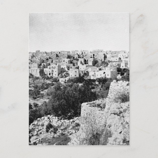 Bethlehem, um 1890 postkarte (Vorderseite)