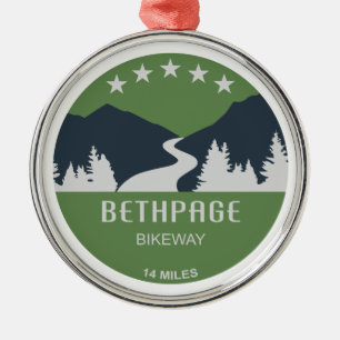 Bethpage Bikeway Ornament Aus Metall