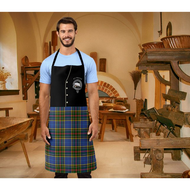 Bethune Clan Abzeichen & Tartan Kilt Schürze (Von Creator hochgeladen)