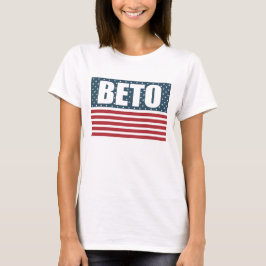 Beto American Flag Texas Gouverneur 2022 Wahl T-Shirt