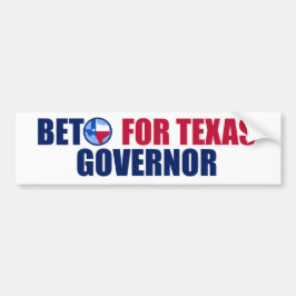 Beto for Texas Governor 2022 Midterm Election Autoaufkleber