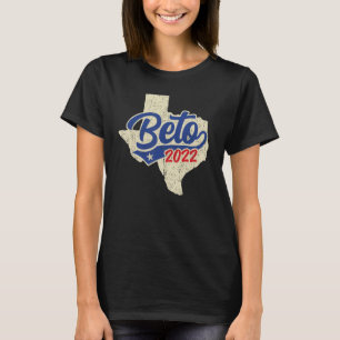 Beto für Gouverneur 2022 Texas Vintag Distressed d T-Shirt