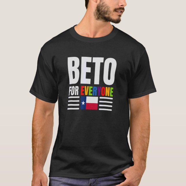 Beto für Gouverneur 2022 Texas vor für alle T-Shirt (Vorderseite)