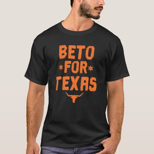 Beto Für Gouverneur von Texas 2022 Beto O'rourke T-Shirt (Vorderseite)