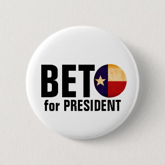Beto für Präsidenten Button