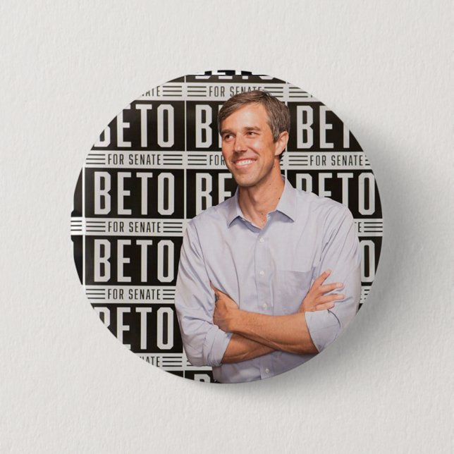 BETO für Senator Button (Vorderseite)