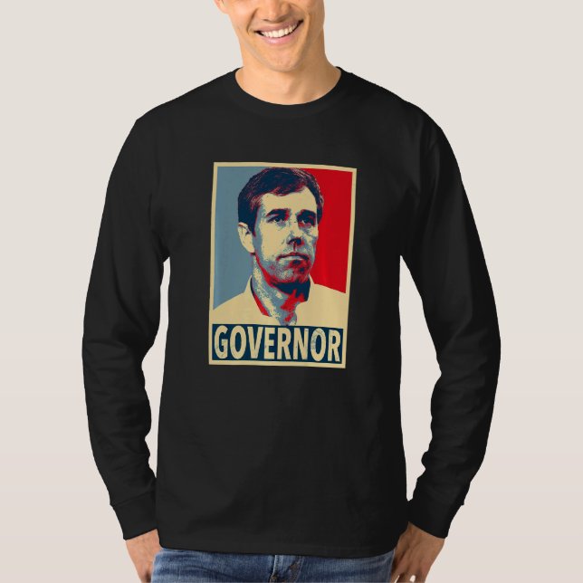 Beto O'rourke Beto für Gouverneur T-Shirt (Vorderseite)