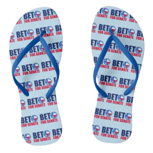 Beto O'Rourke für den Senat 2018 Flip Flops
