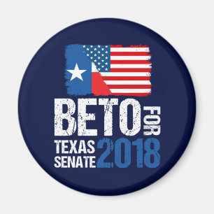 Beto O'Rourke für die Wahl des texanischen Senats  Magnet