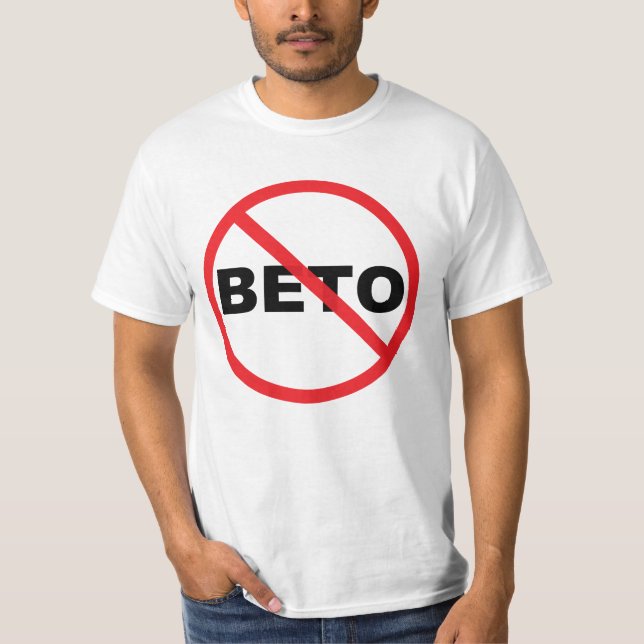 Beto O'Rourke für Präsident Anti populär T-Shirt (Vorderseite)