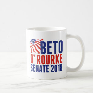 Beto O'Rourke für Senat 2018 Kaffeetasse