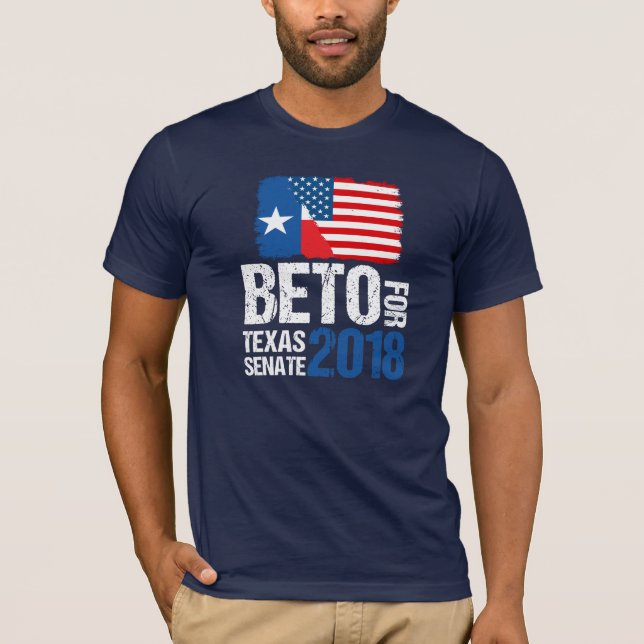 Beto O'Rourke für Texas-Senat im Jahre 2018 T-Shirt (Vorderseite)
