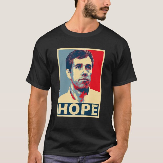 Beto O'rourke Hope T-Shirt (Vorderseite)