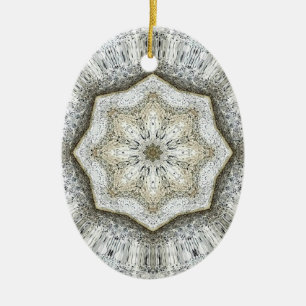 Beton Gray Star Ornament