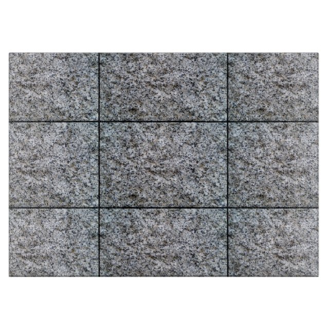 BETON IM ZWEITEN GRAD: DIE GRANIT-WAND! SCHNEIDEBRETT (Vorderseite)