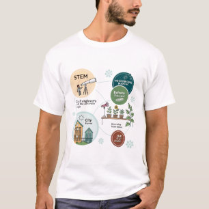Beton-Jungle-Könige - STEM-Spaß für Niche Exper T-Shirt