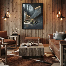 Beton & Licht Poster