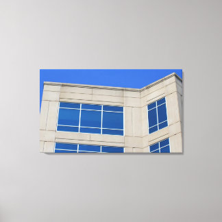 Beton und Glas Leinwanddruck