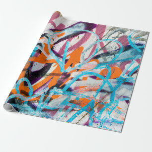 Beton, verwittert, abgenutzte Wand beschädigte Far Geschenkpapier