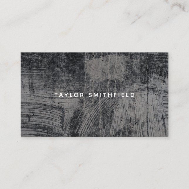 Beton Vintag Visitenkarte (Vorderseite)