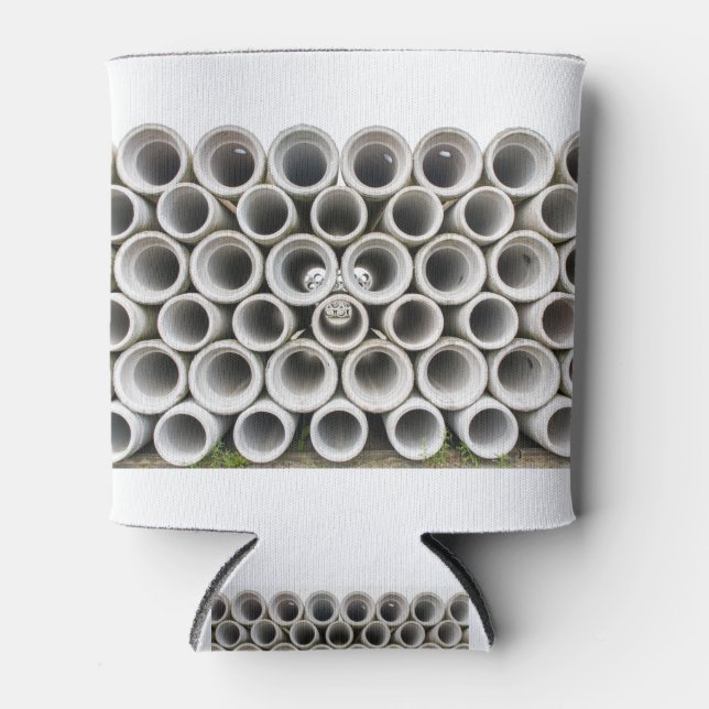 Betonabwasserrohre im Werk Dosenkühler (Vorderseite)