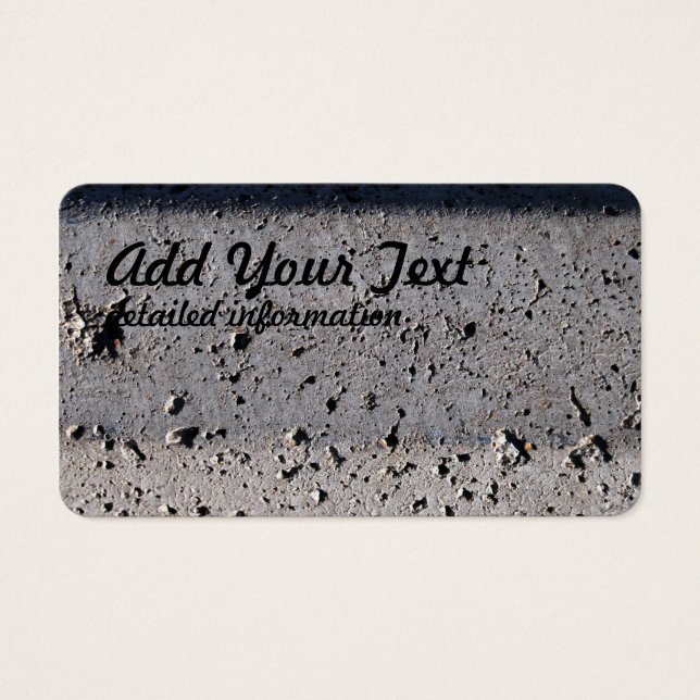 Betonfarben. (Vorderseite)