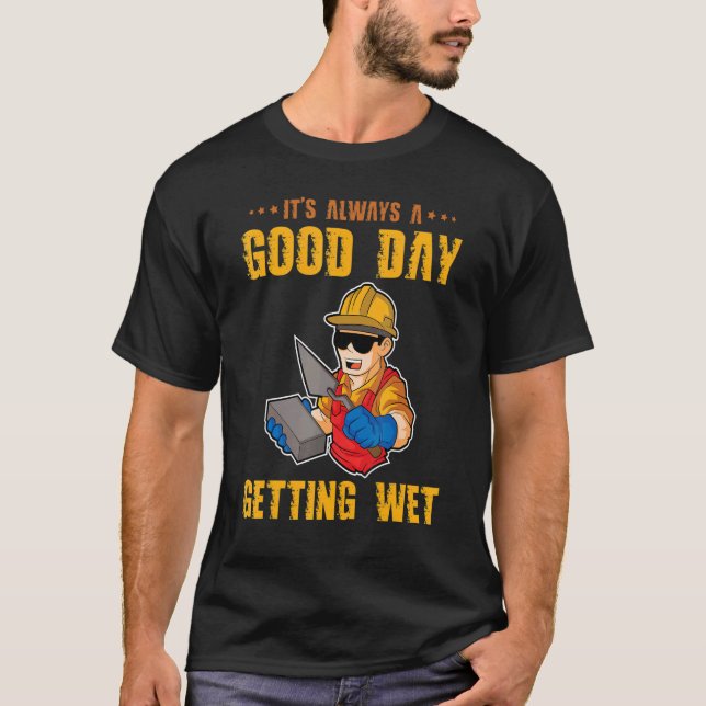 Betonfertiger 2 T-Shirt (Vorderseite)